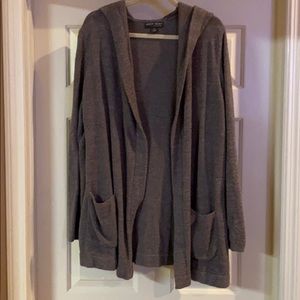 Barefoot Dreams CozyChic Lite Hooded Cardigan